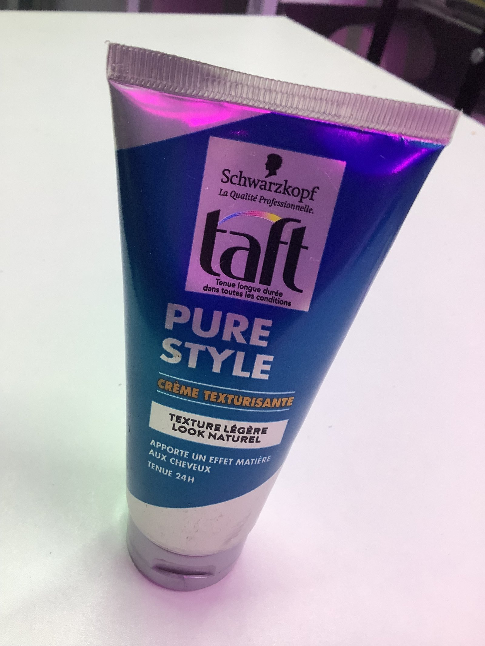 كريم تصفيف الشعر لافت بيور ستايل – Schwarzkopf Taft Pure Style Texturizing Cream