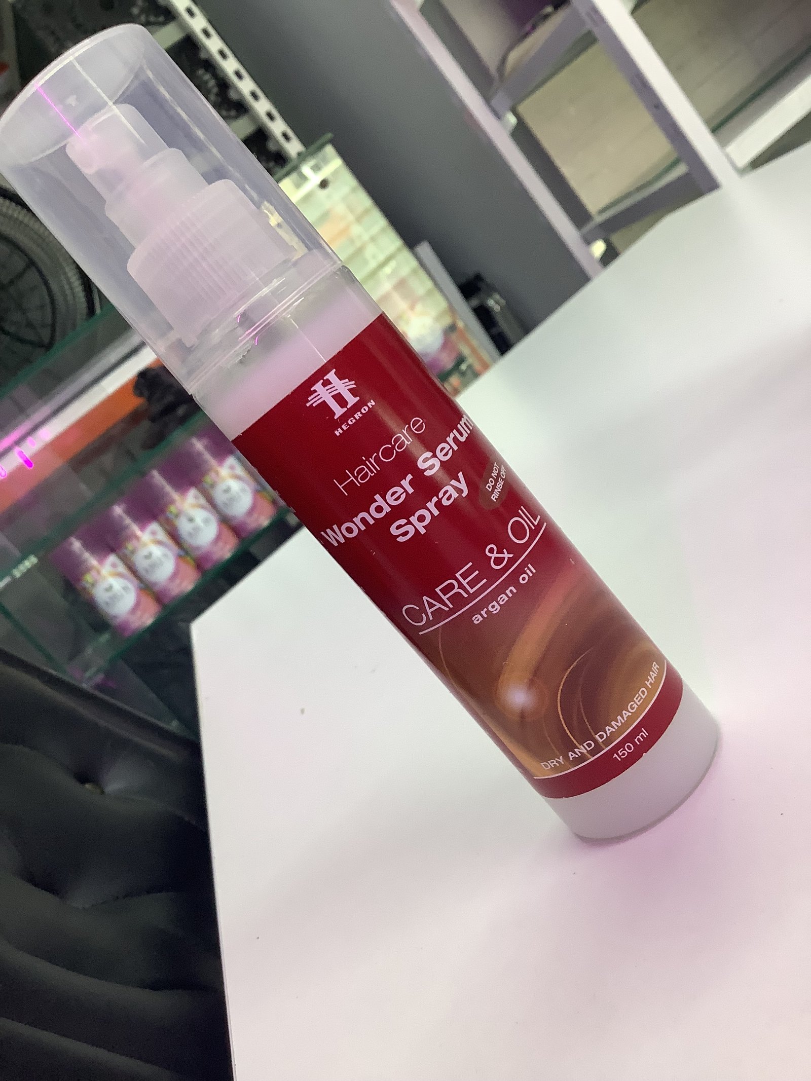 سيروم بخاخ هيجرون للعناية بالشعر بزيت الأركان – Wonder Serum Spray